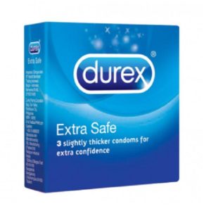 DUREX EXTRA SAFE 3 PRESERVATIFS